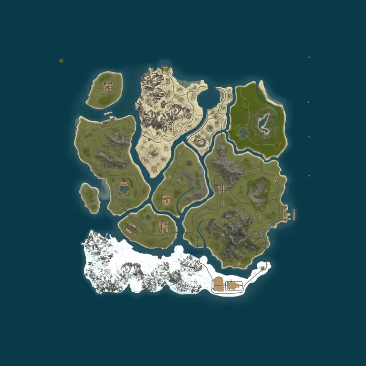 Map of [启源PVE]原倍/自动化/智能管家/死亡不掉
