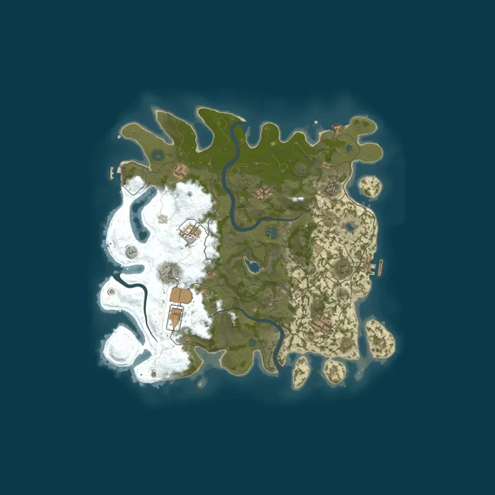 Map of Queen Lily