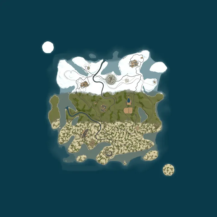 Map of Wicked Rust 10x [US] Clans