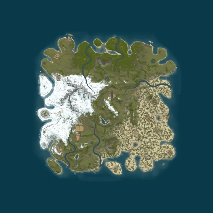 Map of Lemi's Test server