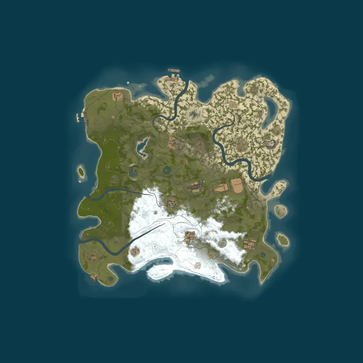 Map of WIN TEST SERVER