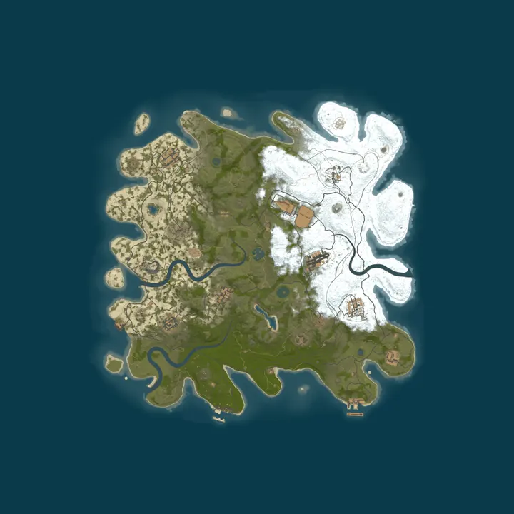 Map of DeadZone Vanilla | Monthly | EU | LARGE