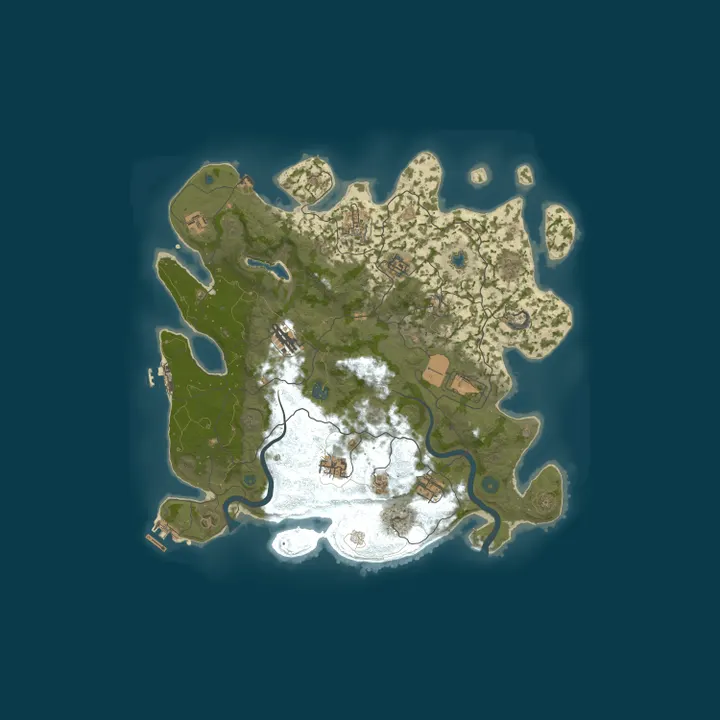 Map of Dans PVE only