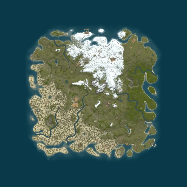 Map of Oasis | PvE
