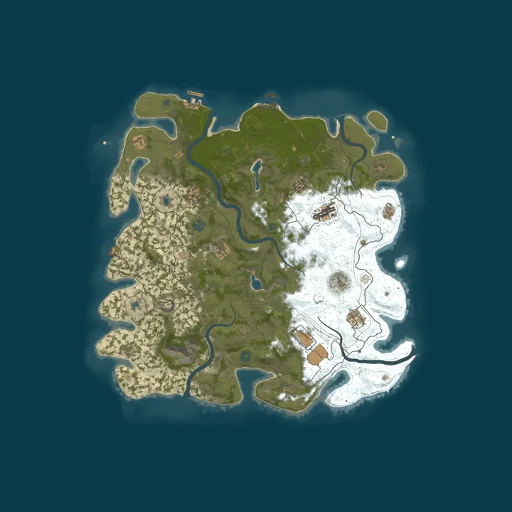 Map of TNT RUSTCORE - Vanilla 1.5x Just Wiped| Max 8 | Low UpKeep