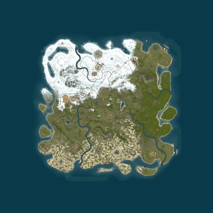 Map of Lets Have Some Fun RUST PVE