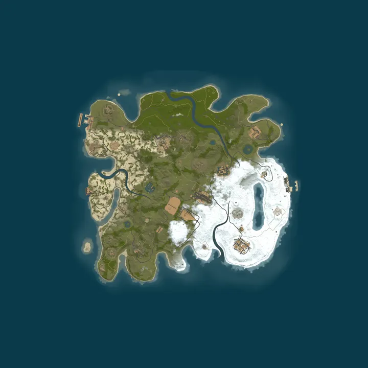 Map of LIVESTOCK / ANIMALS BETA / CREATIVE / ADMIN MENU MedioTesting