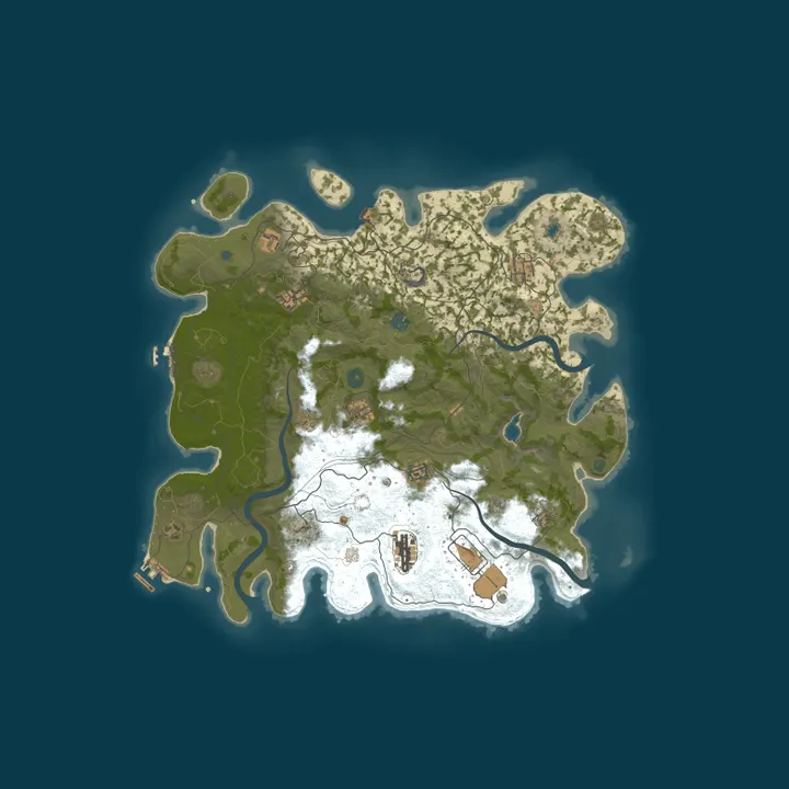 Map of Tomoshibi Test Server