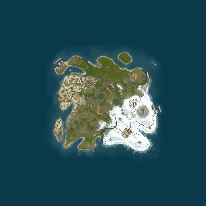 Map of My Apex Rust Server