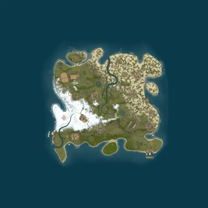 Map of Plant market server