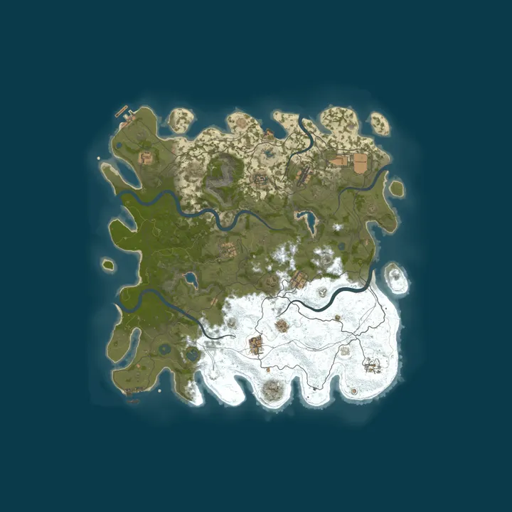Map of DutchRust Staging Test Server