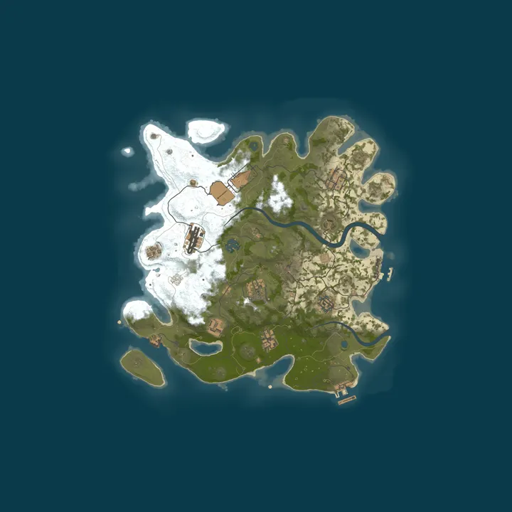 Map of MOJI RUST x5|MAX5|SKINS|LOOT+|KITS 26.09