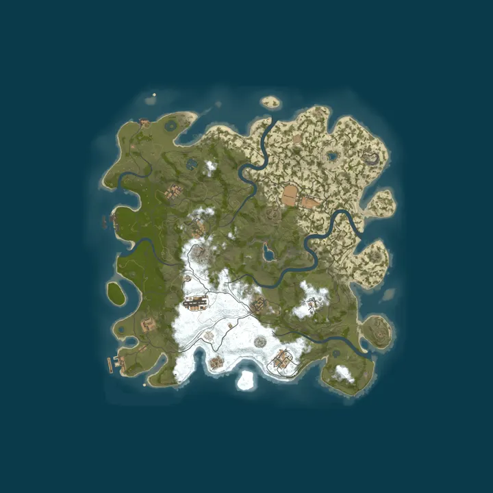 Map of 666 RUST /ДЛЯ НОВИЧКОВ /СИБИРСКИЙ 25.10