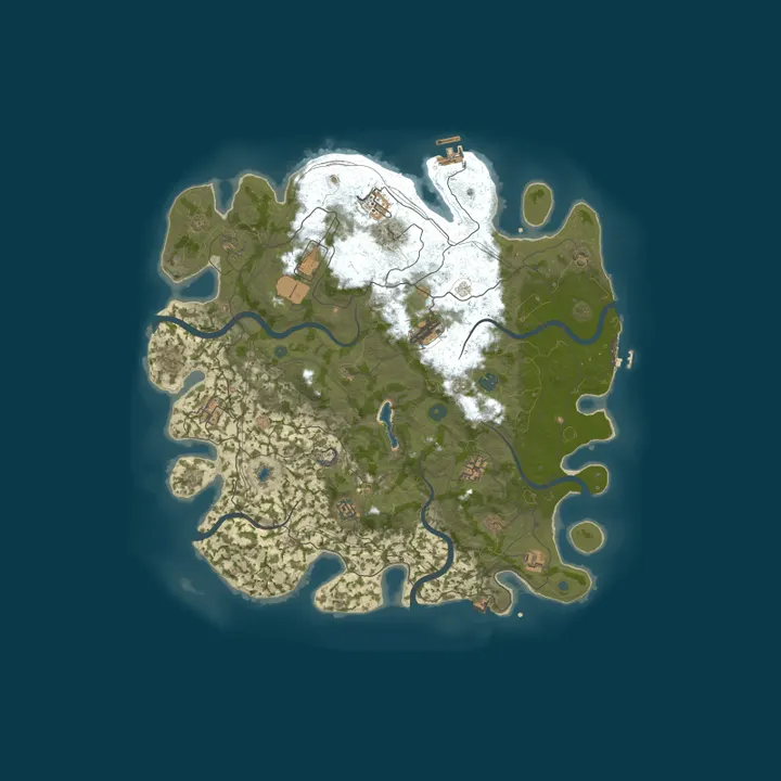 Map of The Revenant Reborn