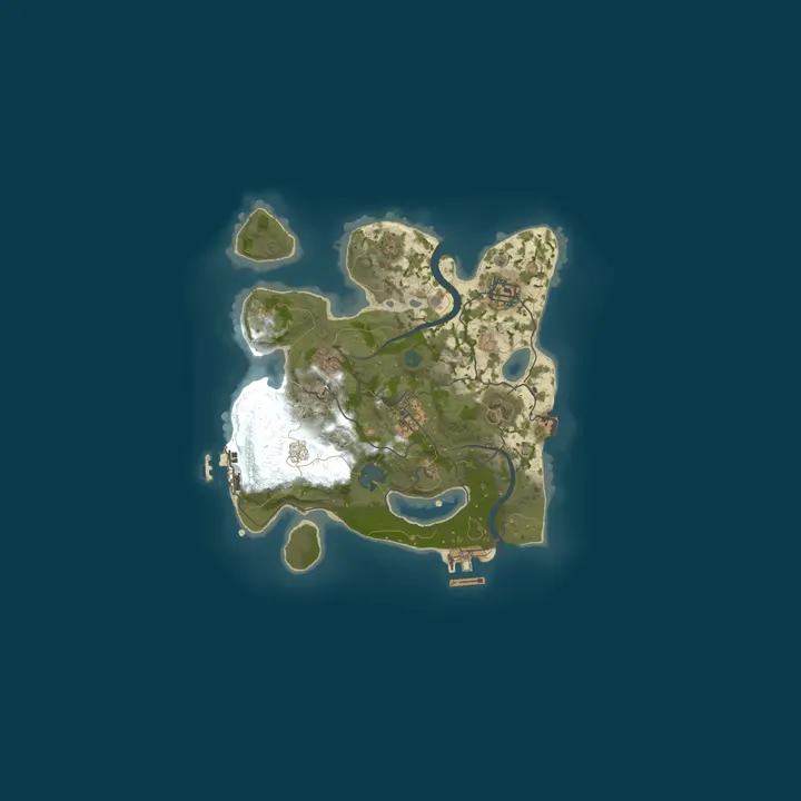 Map of Chernobyl Rust | x2