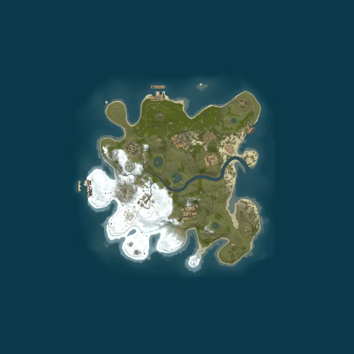 Map of LEXUS RUST X5 (SOLO, DUO, TRIO)