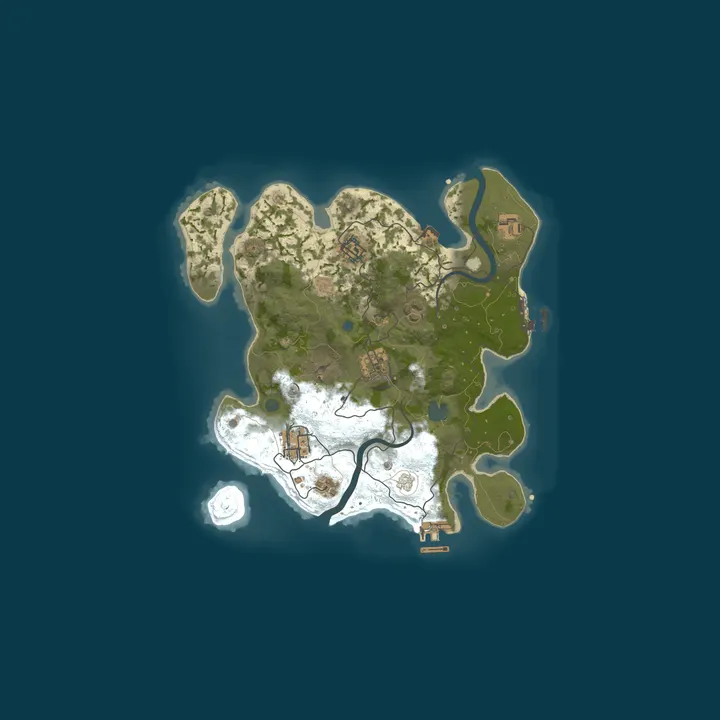 Map of Rust Server by JPT3F