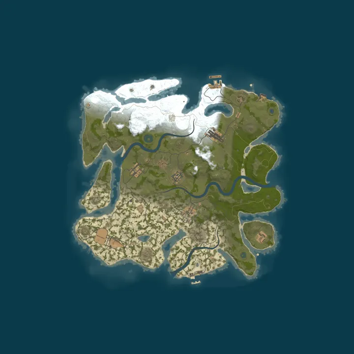 Map of [BR/LATAM] AXISRUST 2X | SOLO/DUO/TRIO WIPE 27/09 WIPE FULL 20H