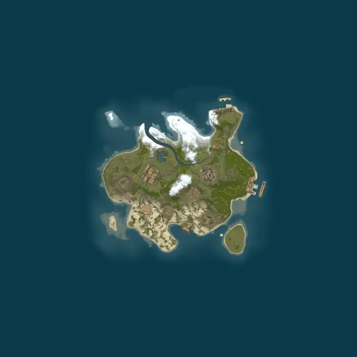 Map of Mein Rust Server