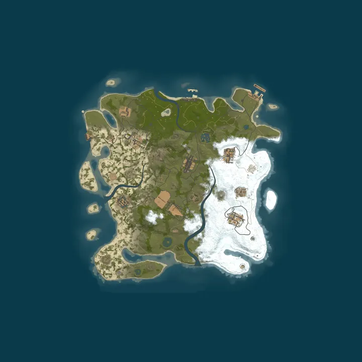 Map of [LATAM] The Real Family - X3 | LOOT | KITS | VIP