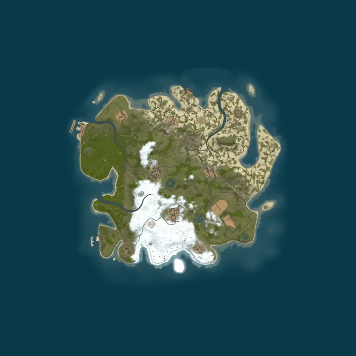 Map of EXO 100X | Raid | PvP | Clans | Loot+|