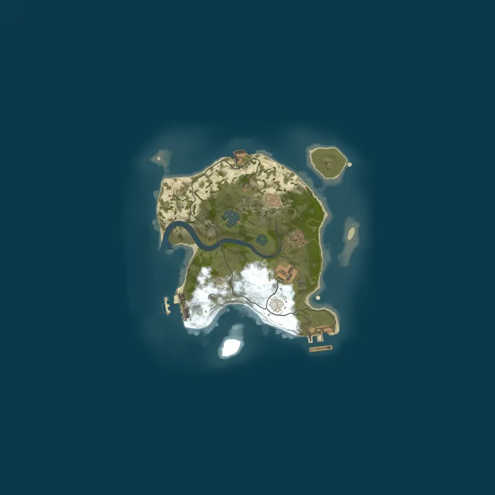 Map of [EU] Rust Nemesis | 1x Weekly Thursdays | Events | Raidable Bas