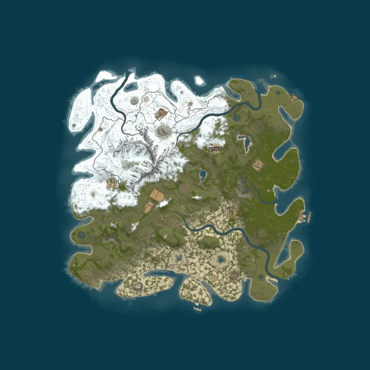 Map of RUSTOV PAPA | X2 | TRIO | MONTHLY WIPE