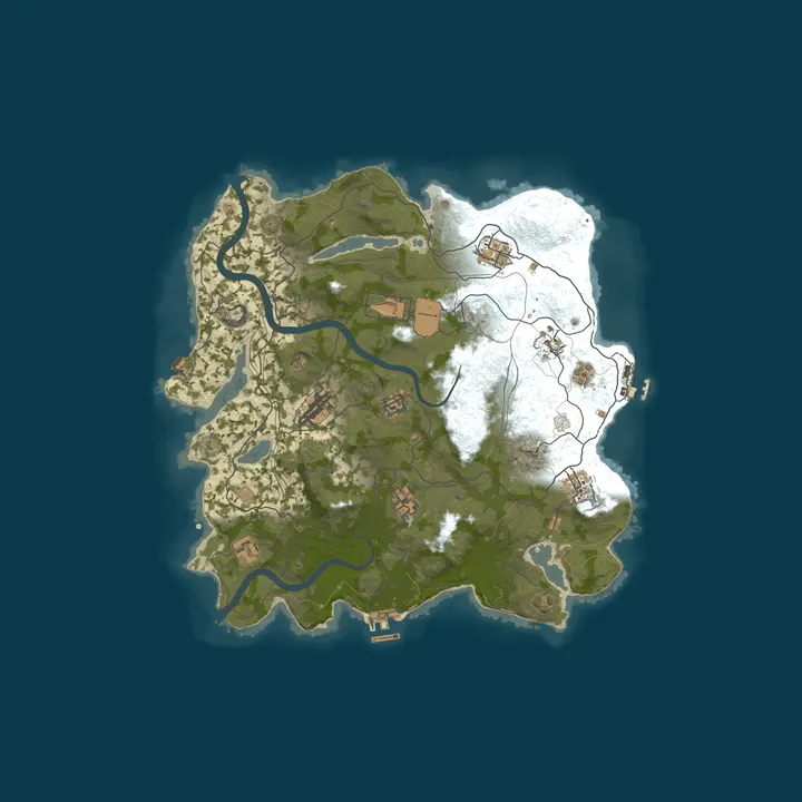 Map of MERCI RUST X2 | CLASSIC+ | WIPED 23.09