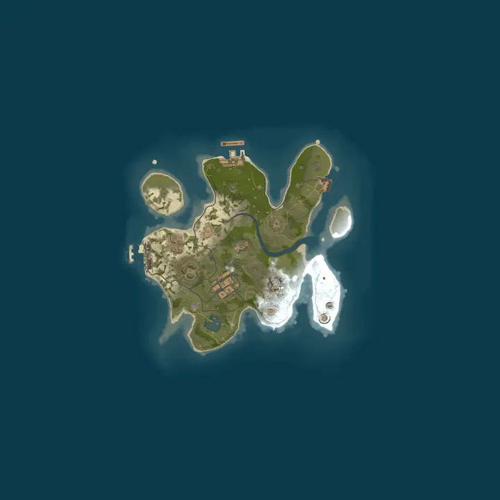 Map of Raevorn Rust x7 EU/RU