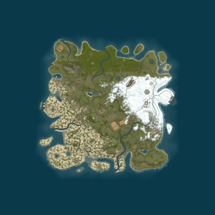 Map of KAZANTIP RUST X1 | TRUE CLASSIC+ | WIPED 05.10