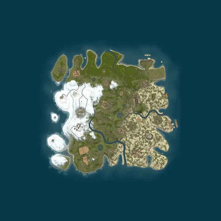 Map of Rusty Dev Server