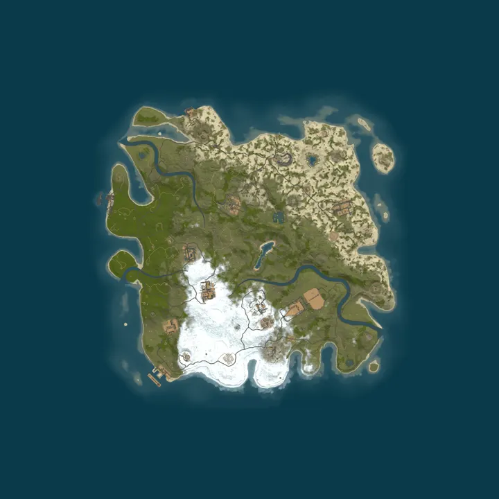 Map of Omerta Staging 4K