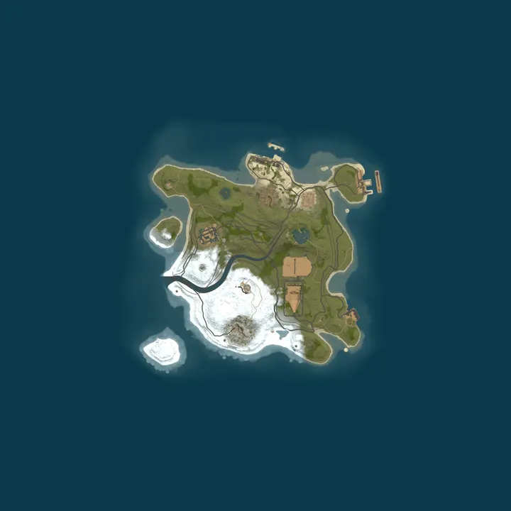 Map of [EU] RustySlon x5/x10 Loot+ | No Limit | No TP |