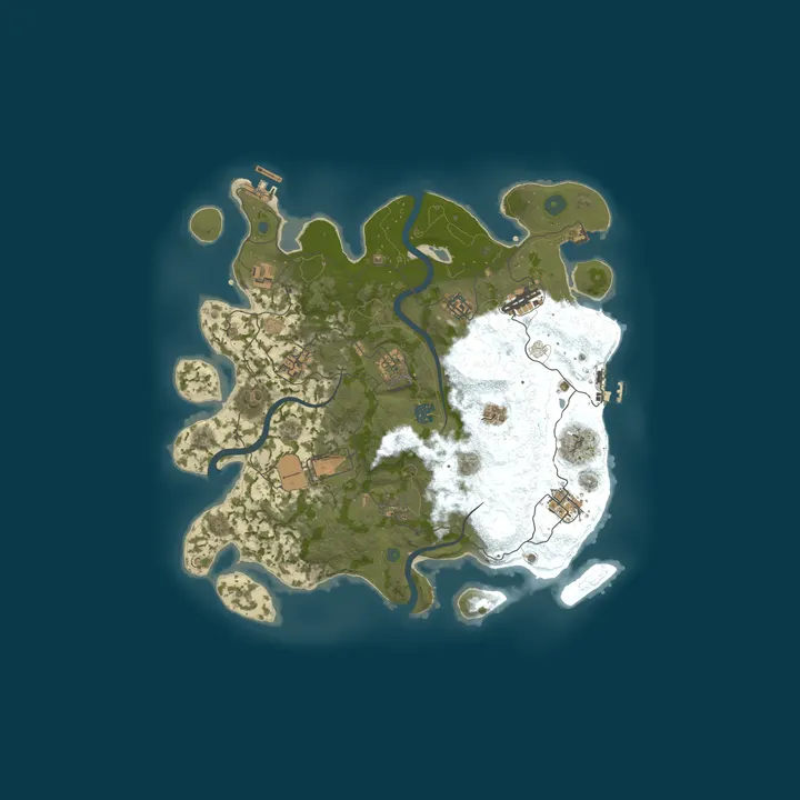 Map of Nordic Fjords