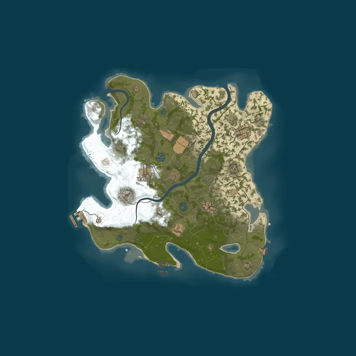 Map of Rust AF Simply-Rust*Low Pop and Chill