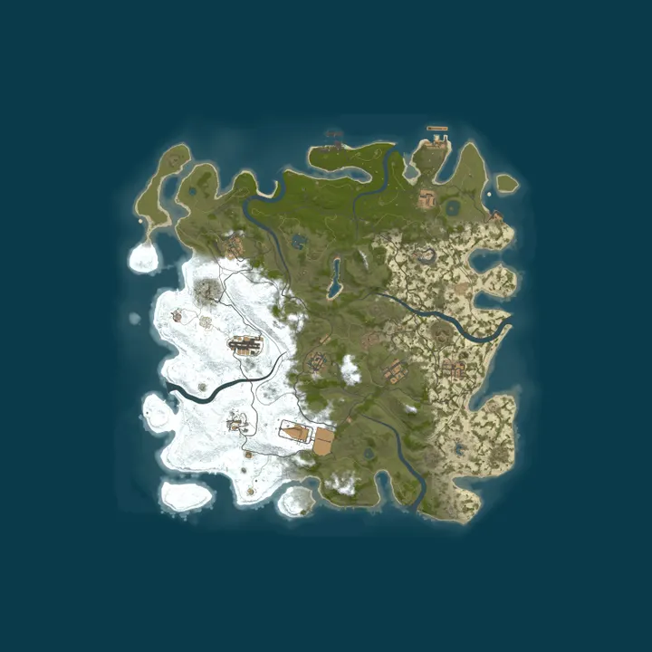 Map of Hazard's Island | Biweekly | EARLY ACCESS, full wipe Oct 15