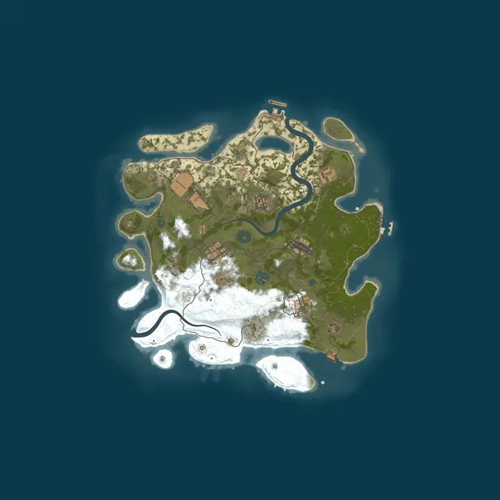 Map of SIlent's PVE Server