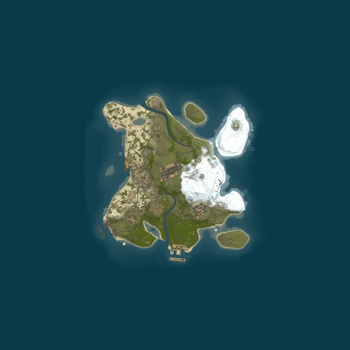Map of Rust Generation - WIP