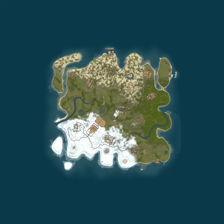 Map of BlackBird Valhalla PvE