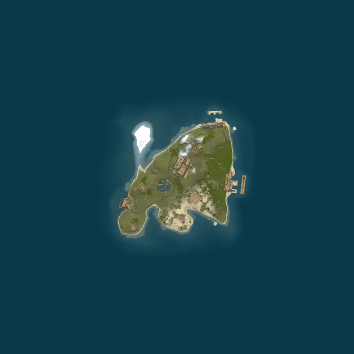 Map of 4Netplayers Rust Server