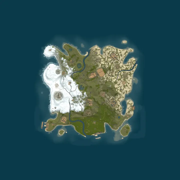 Map of KENTAVR | 2X | Solo\Duo\Trio | Comfort | Weekly