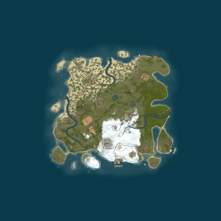 Map of rustbeyond.com | EU | Monthly PvE | Events | Low Upkeep