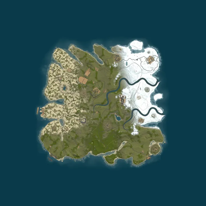 Map of A Rust Staging Server