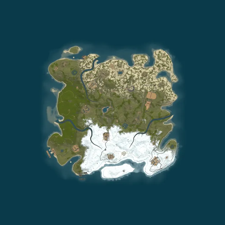 Map of VeryGames.com Rust Server