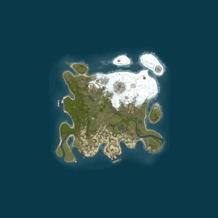 Map of Bluudreamzz PvP Paradise