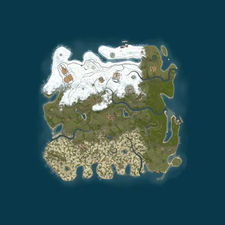 Map of [EU] Rustoria |x5||Events||VIP||wipe every month|