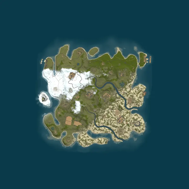 Map of !!FR/l'ile Des Debutants-Solo/Duo/Trio/X5-EV!!