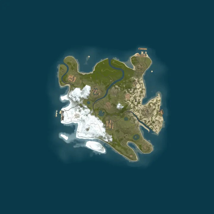 Map of Limps rust sever