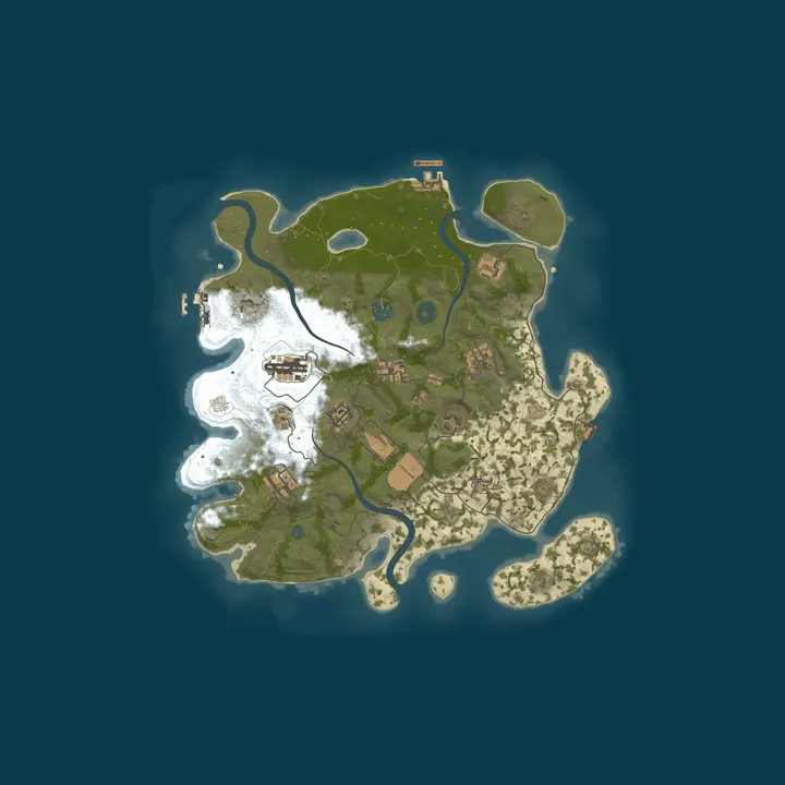 Map of TEST SERVER