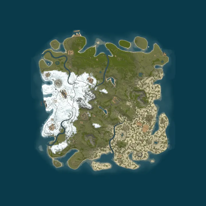 Map of HolyRust | PVE x2/x3 | РЕЙДБАЗЫ | КВЕСТЫ | ВАЙ